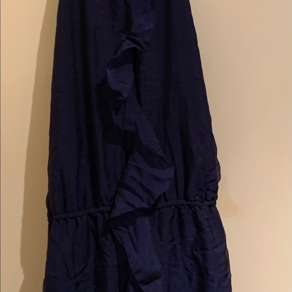 Lavender label Vera Wang long dress in dark blue - Picture 2 of 7